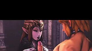 zelda compilation with big tits and ass in hardcore action