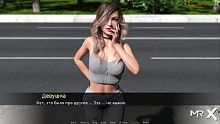 pine falls in a strange location with anime characters 😊