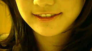 Beautiful Japanese girl in cute bikini