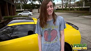 Public Handjobs Blonde Odette Delacroix Gives Handjob Audition At The Park