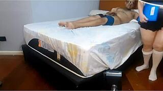 Naughty student gets wild with black cock in hardcore anal