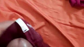 my sister-in-law's panties get a cumshot 😏