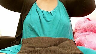 Is this big boobs indian girl with huge tits teasing you relentlessly?
