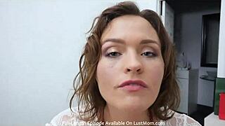 Hot changing room encounter with stepson in casual chat