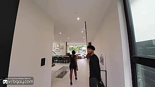 Hey, check out Tony Genius deepthroating and riding a white dick in vr gay porn 😏