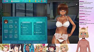 lewdneko streams huniepop 2 double date gameplay in part seven