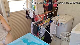 i showed my panties in a casual home setting