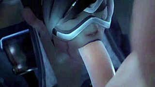 Tracer Enjoys Anal Assfucking In 3D Spa Scene