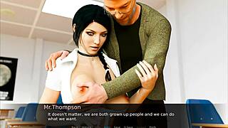 anna faces a challenging exam in the game, testing her knowledge and skills