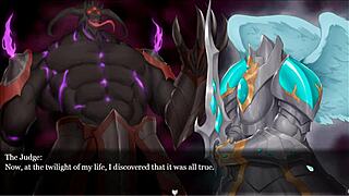 Cute Blonde Fairy And Naughty Demon Girl Engage In Monster Cock Creampie Action In Succubus Covenant Hentai.