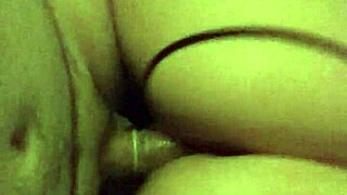 Tattooed Amateur Rides Big Cock With Condom, Cum Filling Her Pussy Part One