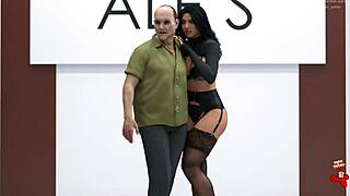 Anna experiences exciting affection on the beach