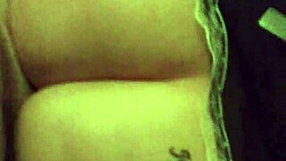 Tattooed Amateur Rides Big Cock With Condom, Cum Filling Her Pussy Part One