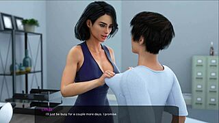 Milfy City v0.6e Part 42 - My hot milfy teacher sucks me dry and swallows every drop!