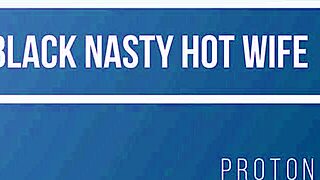 Black Hotwife Bent Over In Doggystyle