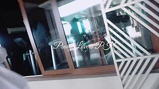 I just met in the condo and got fucked in the public CR of the hotel