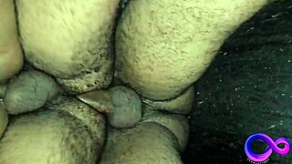 Four guys share a secret in a box, satisfying their group desires successfully.