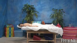 relaxing massage session clip scenes