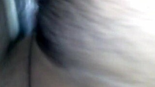 Feeling intense pleasure from deep ass fucking