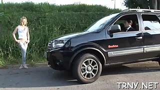 Ladyboy Blowjob And Hardcore Fucking With Big Rods