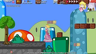 peach's big tits in untold tale?