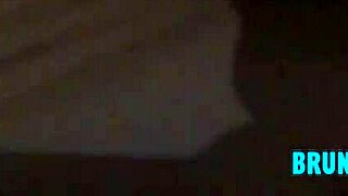 the couple fucks young 18+ brazilian amateur with natural tits.