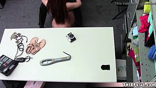 Jojo Kiss Caught ShopLifting And Fucked