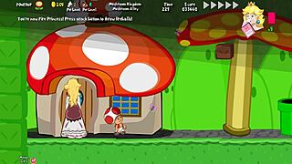 peach's big tits in untold tale?