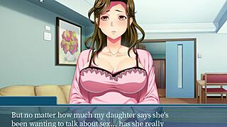 asian wife takes big black cock in hentai series