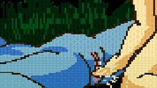 look at these fairies fighting while fingering and licking each other's pussies in this hentai scene