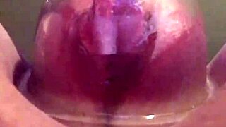 Pumped Pussy Swollen to the Limit in Wild Action. See Her Struggle with Every Touch!