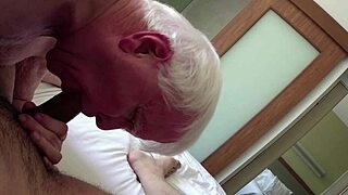 horny grandpa sucks 38 year old straight man like his girlfriend doesn't