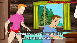 Brazilian gay pornstar engages in detailed sex drawing scenes