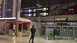 i took my stunning girlfriend on a sex vacation for blowjobs and fucking