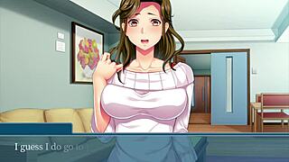 asian wife takes big black cock in hentai series