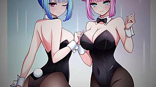 Mika And Maki Have A Farting Competition