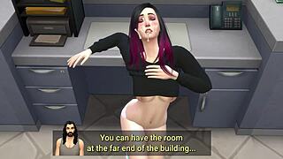 office worker humiliated in free-use scenario part 5