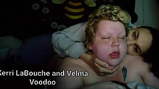 Trans girl Kerri gets rough with Velma Voodoo in wild session. They push limits with raw passion.