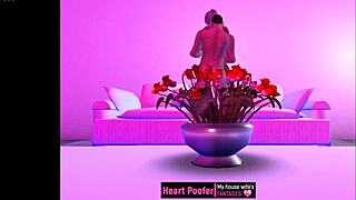 He came home and found his cartoon anime hentai