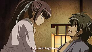 the story of samurai hormone in hentai animation with magyar subtitles