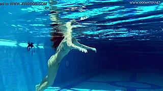 Watch Tiffany Tatum Masturbate by the Pool!