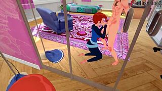 gwen tennyson banging in mirror pov