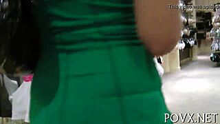 She adores this sexy doggystyle fucking.