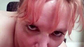 amazing sloppy bj sequel with wet deepthroat and big cock 😍