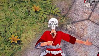 Fuck me full, morrigan hates first in halloween fantasyking3 special