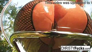 Watch Christy Mack tease her big tits and tattooed ass in this solo masturbation compilation.