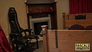 Busty fetish milf riding Pascal White hard, damn she's wild! 😈