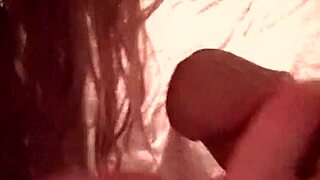 Sexy cam girl sucking and fucking on webcam with tight wet pussy.