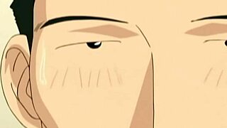 This big tits milf in yellow lingerie is enjoying sex in hentai.