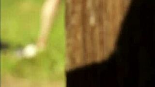 Wife Flashing Her Ass And Pussy On Phone In Public While Voyeur Spies And Neighbors Watch